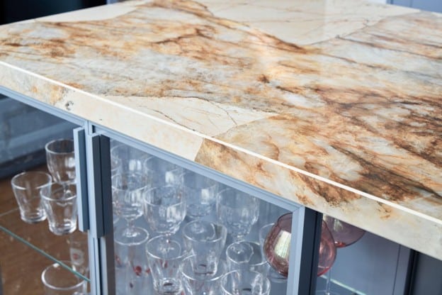 Beautiful stone countertop